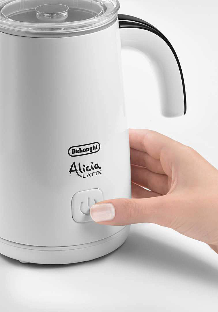 вспениватель молока delonghi alicia черный [emf2.bk]