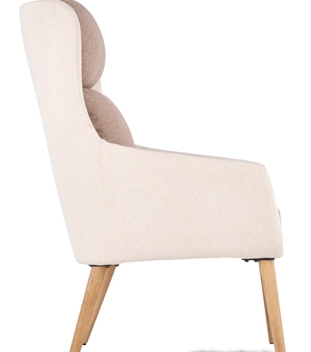 кресло halmar purio (beige/brown) (v-ch-purio-fot-brazowy)