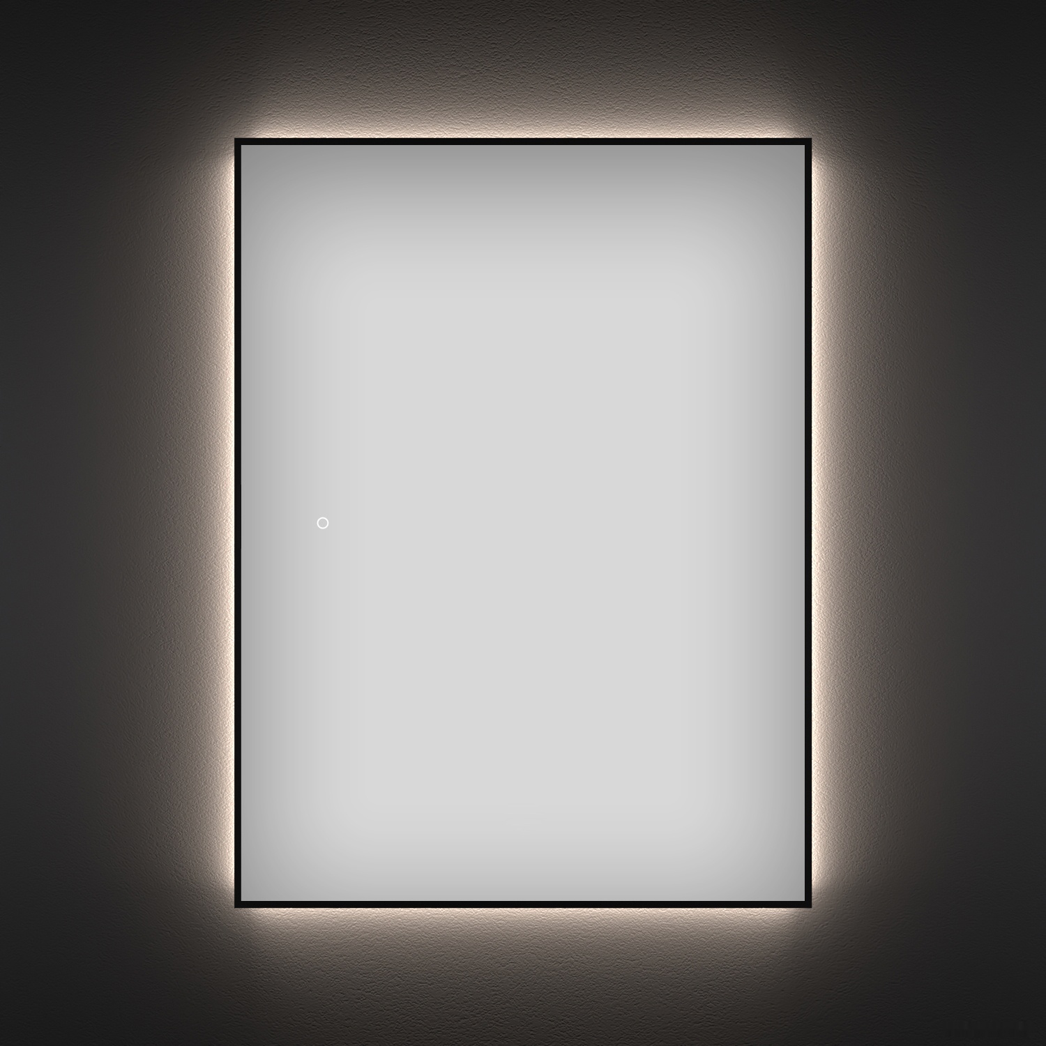 зеркало wellsee зеркало с фоновой led-подсветкой 7 rays' spectrum 172201020, 70 х 100 см (с сенсором и регулировкой яркости освещения)