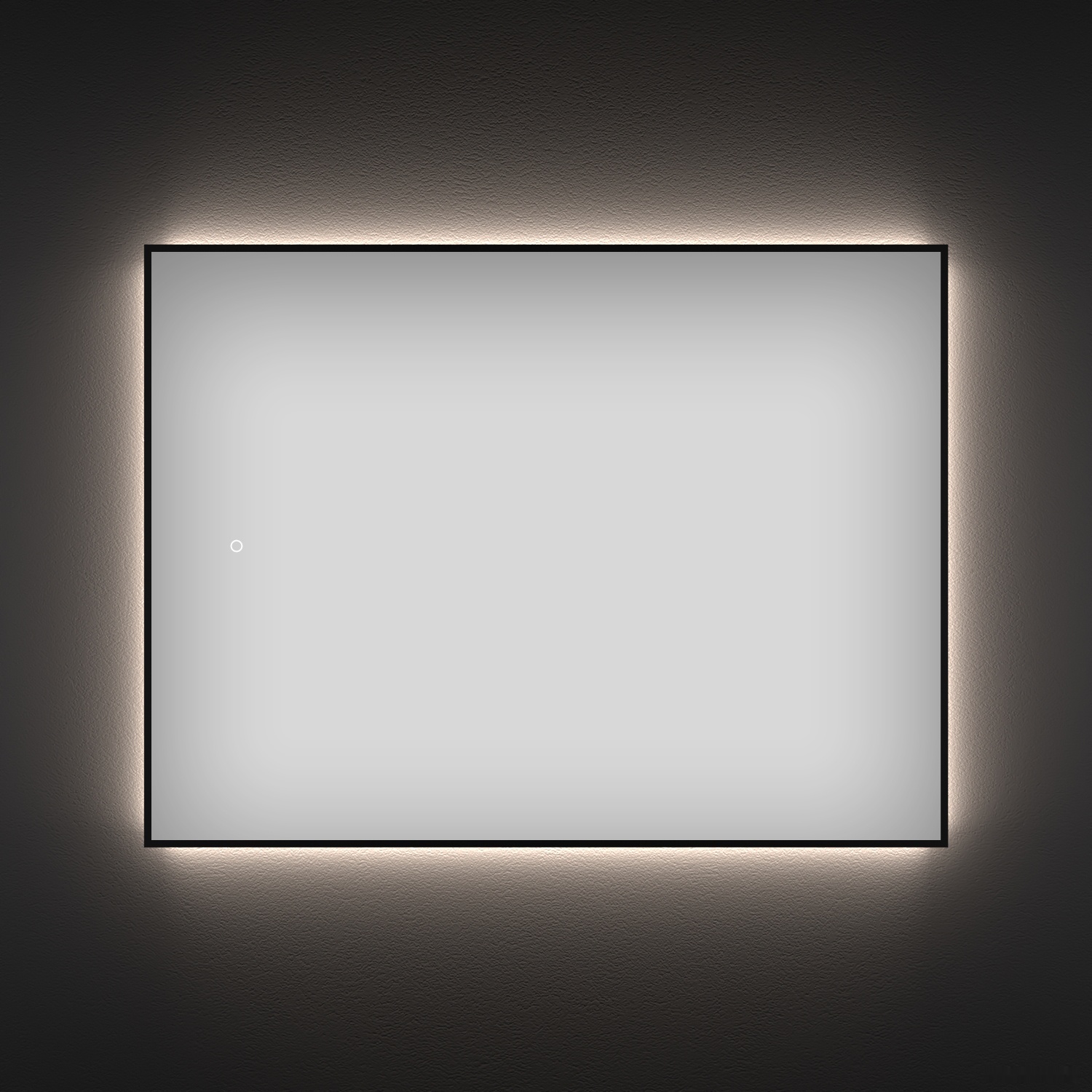зеркало wellsee зеркало с фоновой led-подсветкой 7 rays' spectrum 172200890, 75 х 50 см (с сенсором и регулировкой яркости освещения)