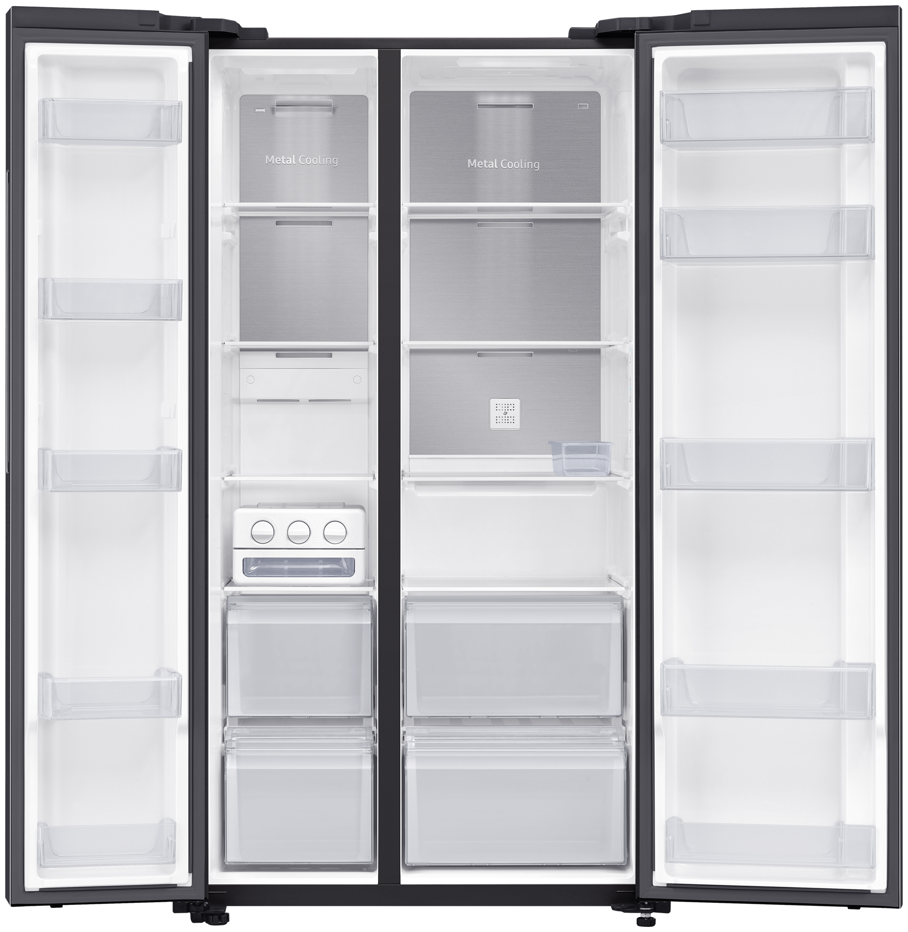 холодильник side by side samsung rs62r5031b4/wt