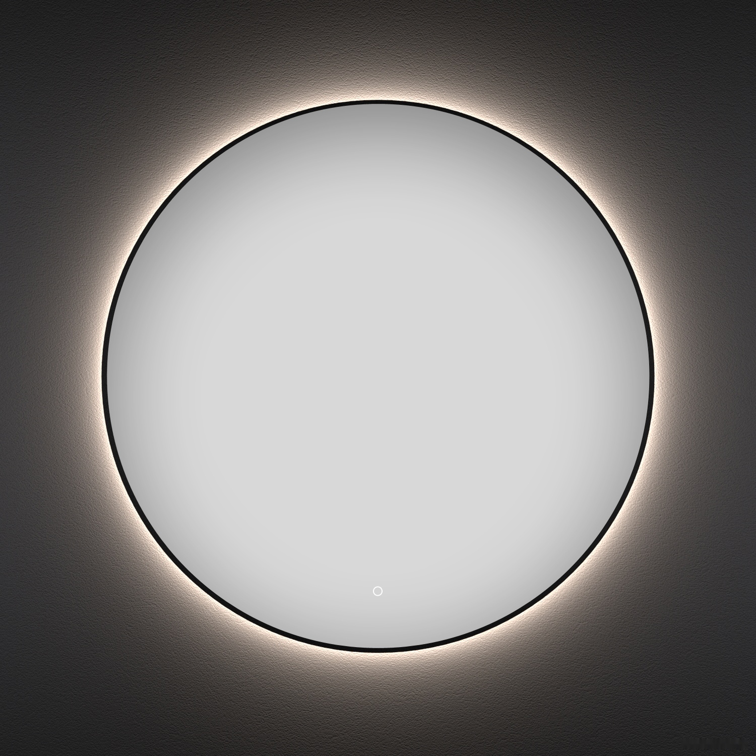зеркало wellsee зеркало с фоновой led-подсветкой 7 rays' spectrum 172201770, 55 x 55 см (с сенсором и регулировкой яркости освещения)