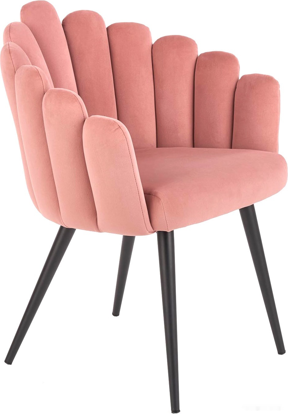 стул с подлокотниками halmar k410 (розовый) (v-ch-k/410-kr-rozowy)