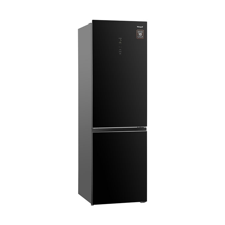 холодильник weissgauff wrk 2000 total nofrost inverter black glass