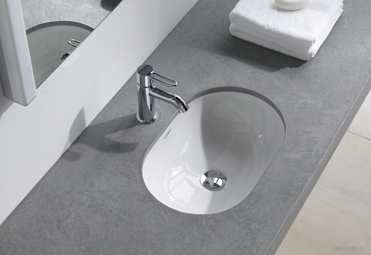 Duravit раковина встраиваемая снизу