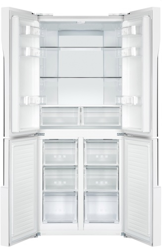 холодильник (side-by-side) maunfeld mff181nfw