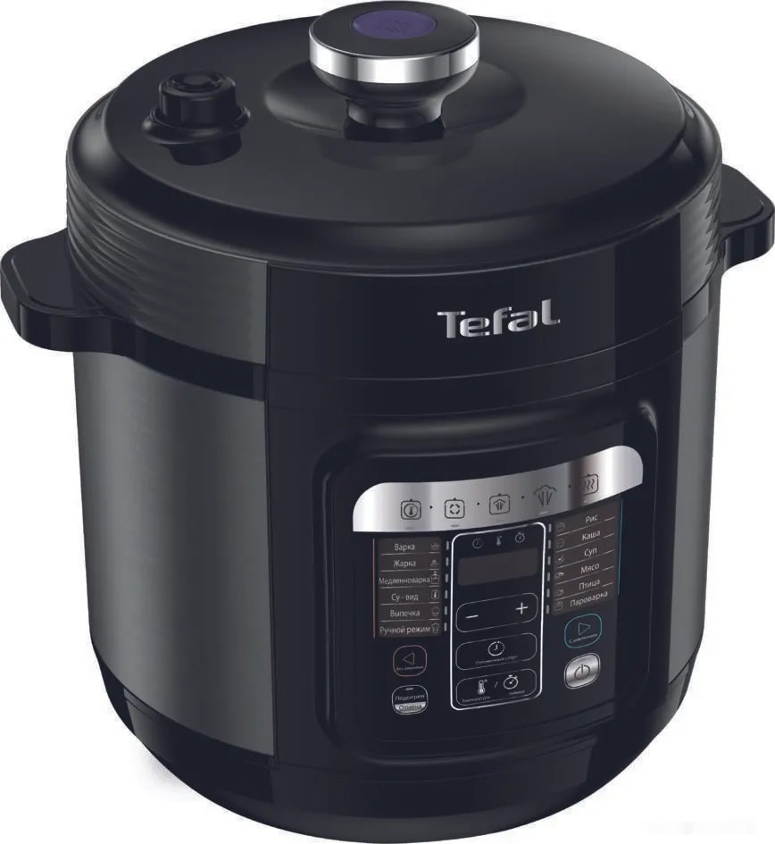 мультиварка-скороварка tefal cy601832