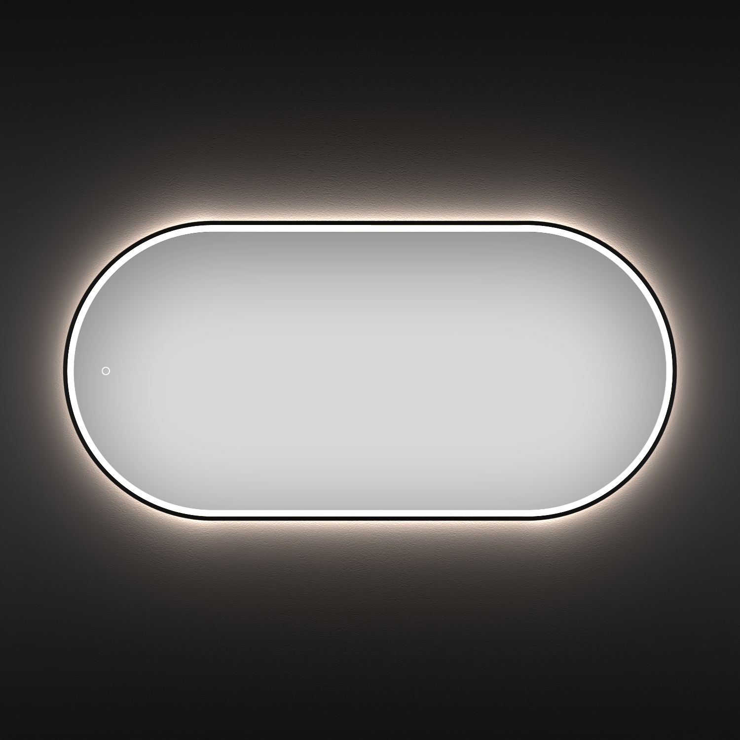зеркало wellsee зеркало с фронтальной led-подсветкой 7 rays' spectrum 172202060, 120 x 60 см (с сенсором и регулировкой яркости освещения)