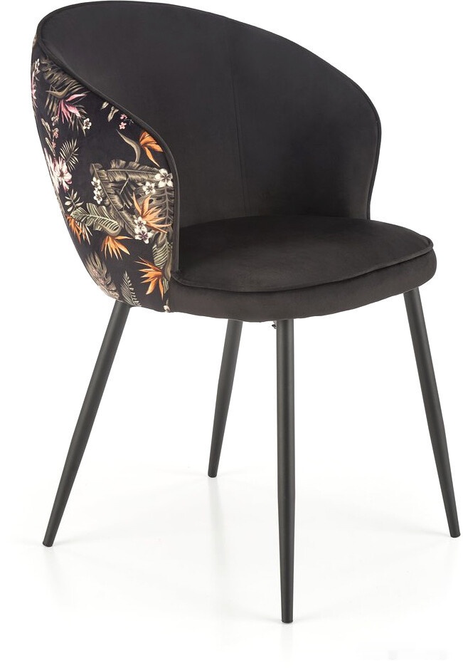стул с подлокотниками halmar k506 (разноцветный/черный)