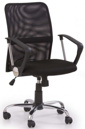 офисное кресло halmar tony (черный) (v-ch-tony-fot-czarny)