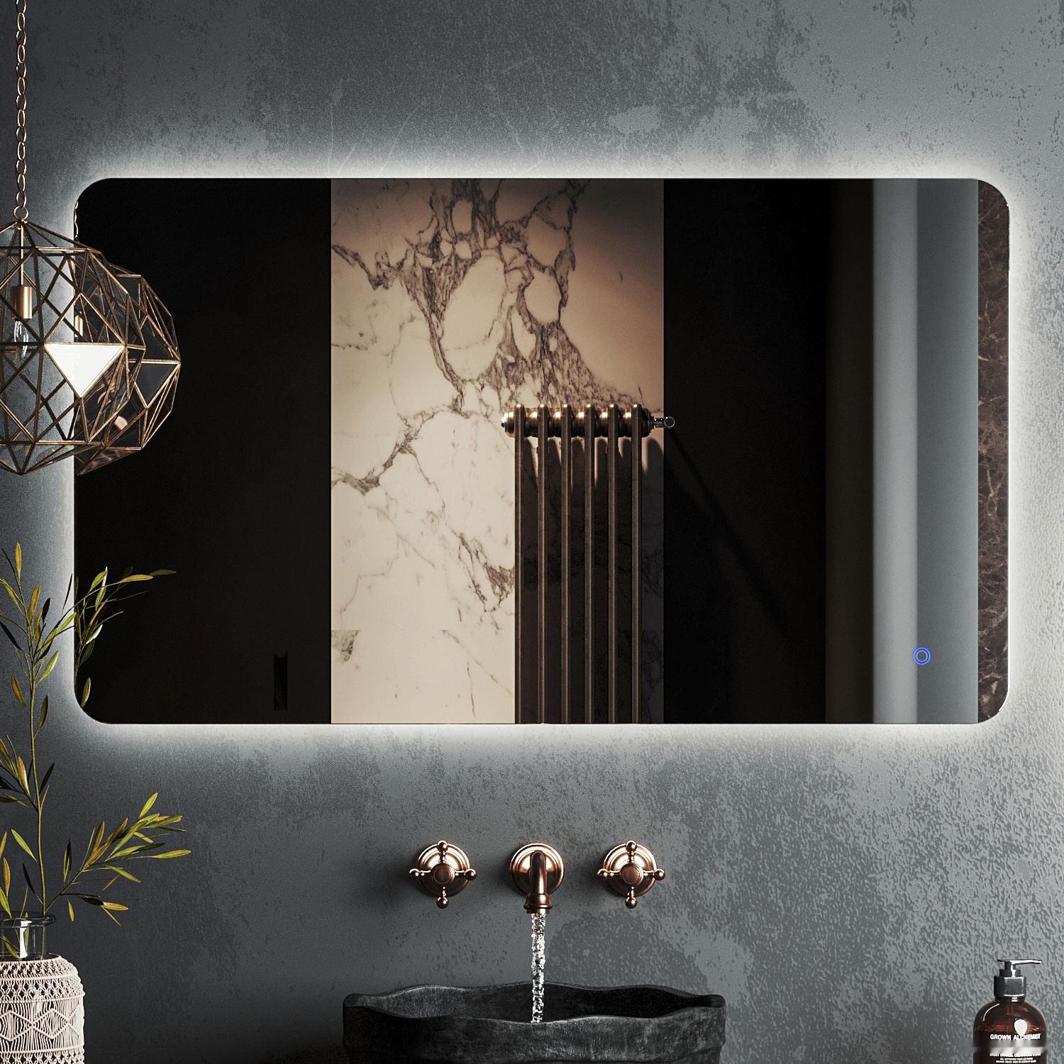 зеркало roxen зеркало bella long 510055-100 100х70