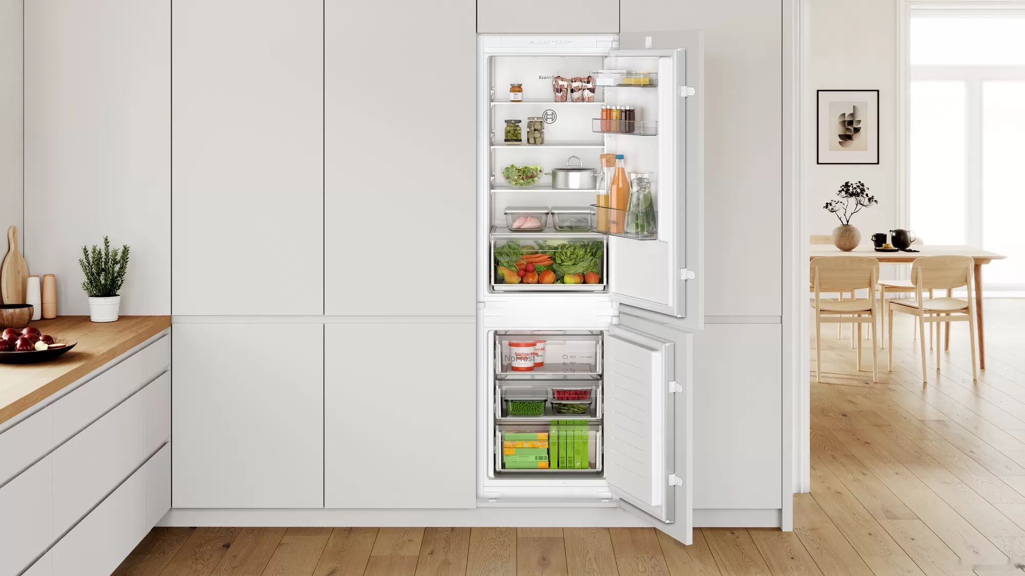 холодильник bosch serie 2 kin86nse0
