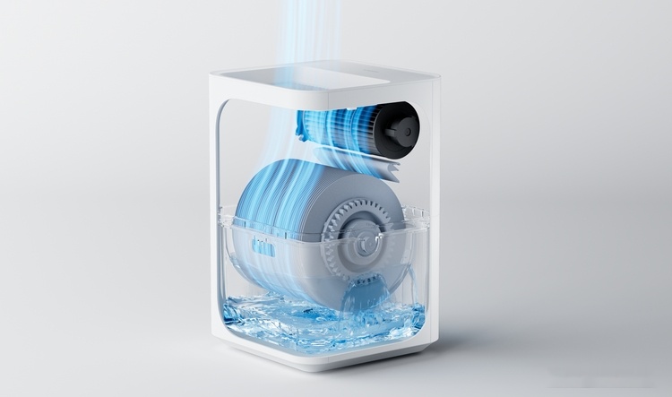 увлажнитель воздуха smartmi evaporative humidifier 3 cjxjsq05zm (международная версия)