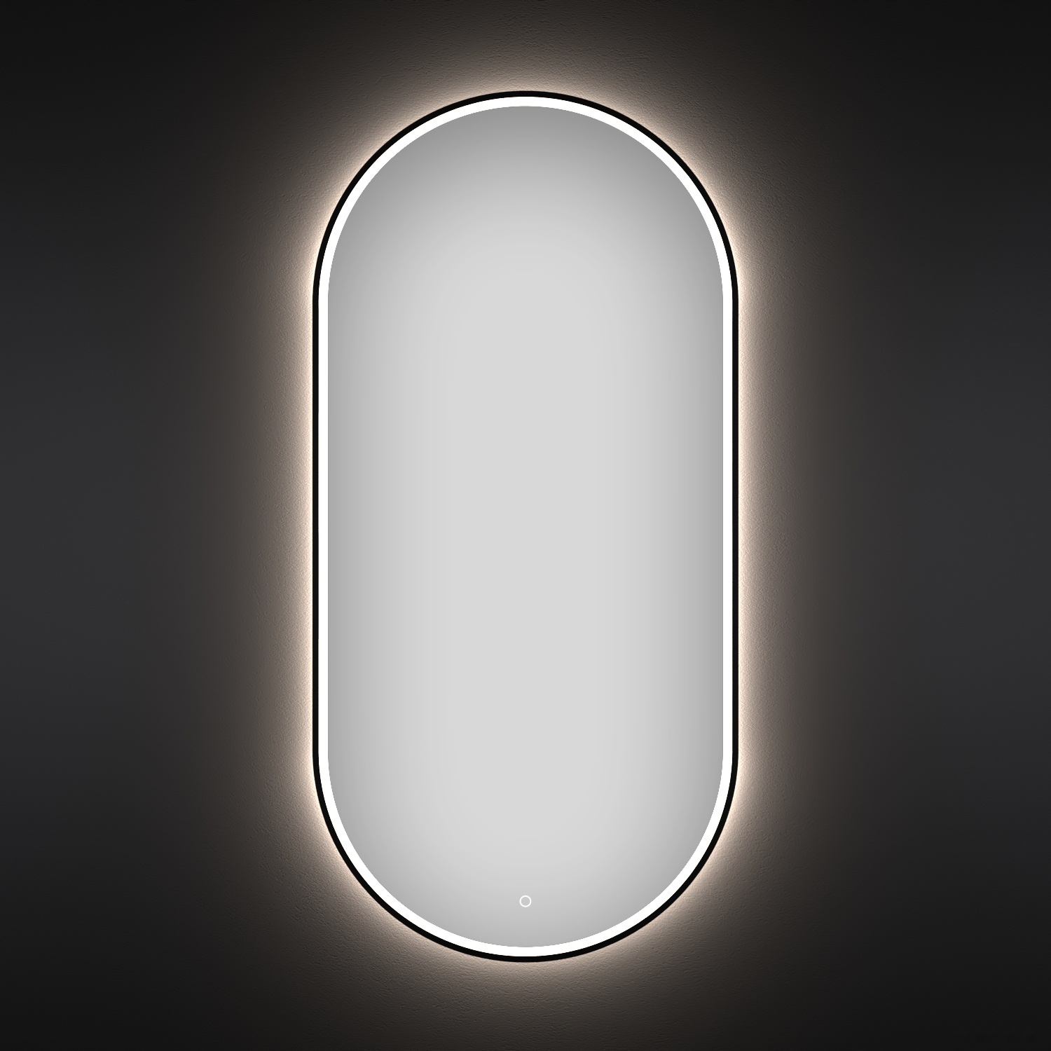 зеркало wellsee зеркало с фронтальной led-подсветкой 7 rays' spectrum 172202050, 60 x 120 см (с сенсором и регулировкой яркости освещения)