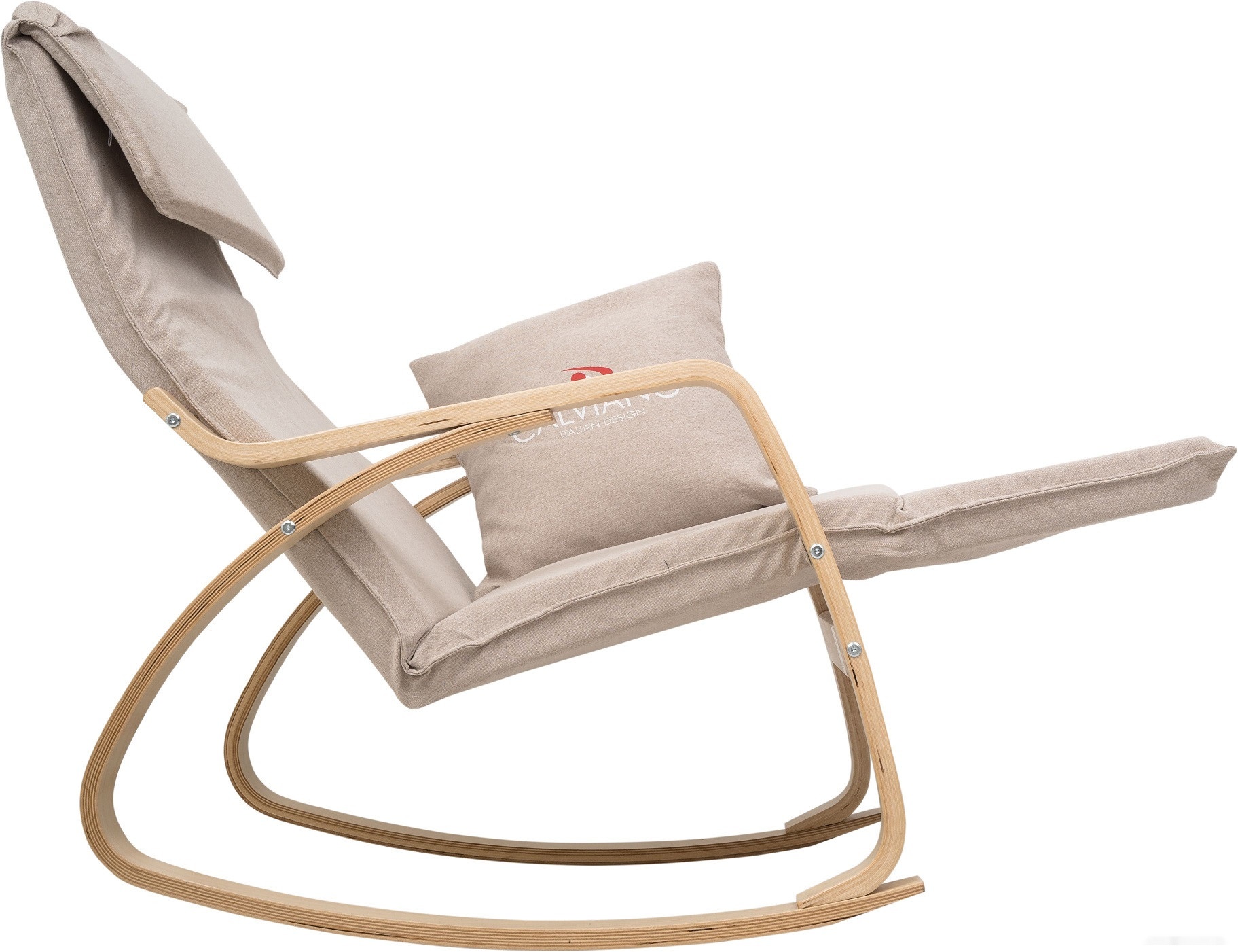 кресло-качалка calviano comfort 1 (светло-бежевый)