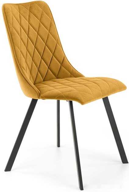 стул halmar k450 (горчичный/черный)