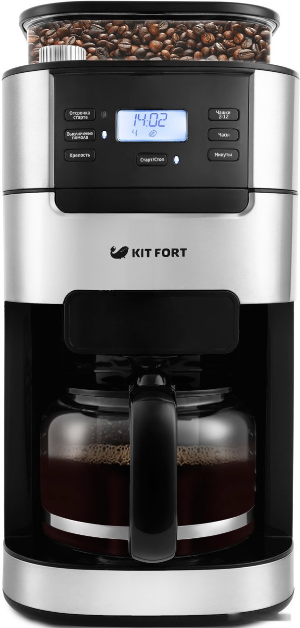 капельная кофеварка kitfort kt-720