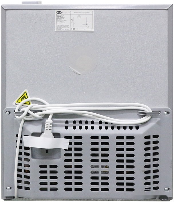 однокамерный холодильник olto rf-070 (серебристый)