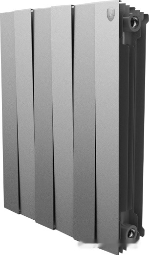 радиатор royal thermo pianoforte 500 silver satin (12 секций)