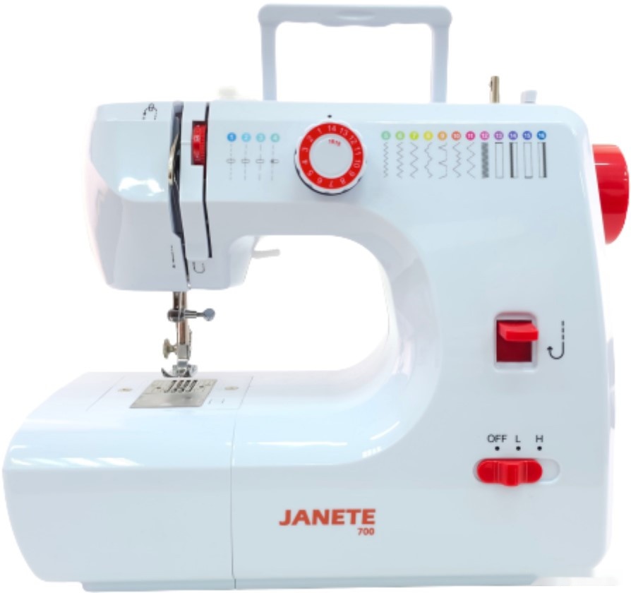 электромеханическая швейная машина janete 700