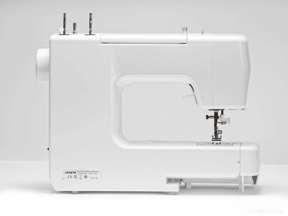 электромеханическая швейная машина janete 989 (белый)