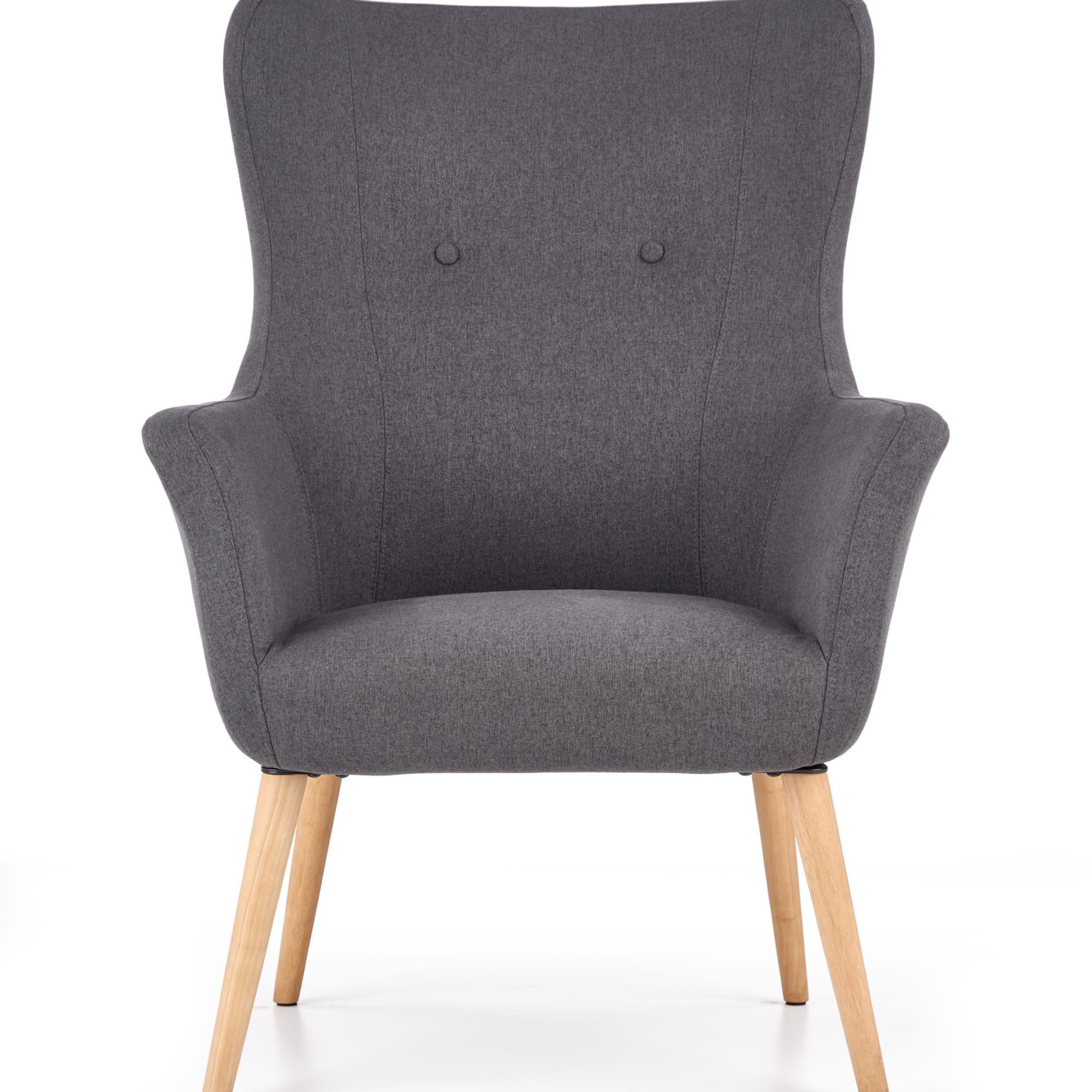 кресло halmar cotto (dark grey) (v-ch-cotto-fot-c.popiel)